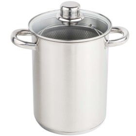 HI Olla para espárragos plateada 4 L de , Ollas altas - Ref: Foro24-429164, Precio: 29,69 €, Descuento: %