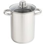 HI Olla para espárragos plateada 4 L de , Ollas altas - Ref: Foro24-429164, Precio: 29,69 €, Descuento: %