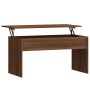Mesa de centro madera ingeniería marrón roble 102x50,5x52,5 cm de , Mesas de centro - Ref: Foro24-819286, Precio: 72,04 €, De...