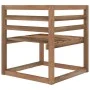 Garden pallet corner sofas 2 units brown impregnated pine by vidaXL, Modular outdoor sofas - Ref: Foro24-316192, Price: 65,52...