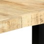 Mesa de comedor de madera maciza de mango 180x90x76 cm de , Mesas de cocina y de comedor - Ref: Foro24-283784, Precio: 341,90...
