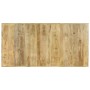 Mesa de comedor de madera maciza de mango 180x90x76 cm de , Mesas de cocina y de comedor - Ref: Foro24-283784, Precio: 341,90...