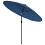 Sombrilla de jardín con palo de aluminio azul azure 270 cm de , Sombrillas - Ref: Foro24-47311, Precio: 76,77 €, Descuento: %