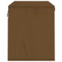 Armario de pared madera maciza de pino marrón miel 60x30x35 cm de , Estantes y estanterías - Ref: Foro24-818353, Precio: 56,6...