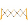 Barrera de tráfico plegable amarillo y negro 250x38x96 cm de , Señales de carretera y tráfico - Ref: Foro24-150988, Precio: 1...