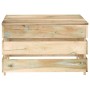 Mesas de palés para jardín 2 uds madera de pino impregnada de vidaXL, Sofás modulares de exterior - Ref: Foro24-316203, Preci...