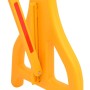 Barrera de tráfico plegable amarillo y negro 250x38x96 cm de , Señales de carretera y tráfico - Ref: Foro24-150988, Precio: 1...