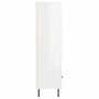 Aparador alto madera de ingeniería blanco brillo 69,5x31x115 cm de , Aparadores - Ref: Foro24-828318, Precio: 99,11 €, Descue...