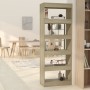 Estantería/divisor madera ingeniería roble Sonoma 60x30x166 cm de , Librerías y estanterías - Ref: Foro24-811676, Precio: 77,...