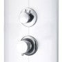Panel de ducha 25x43x110 cm plateada de , Boquillas de chorro para bañeras y duchas - Ref: Foro24-151421, Precio: 189,74 €, D...