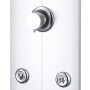 Panel de ducha 25x43x110 cm plateada de , Boquillas de chorro para bañeras y duchas - Ref: Foro24-151421, Precio: 189,74 €, D...