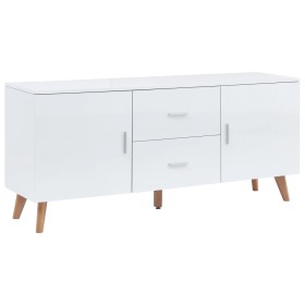 Aparador de MDF blanco 160x40x70 cm de , Aparadores - Ref: Foro24-247305, Precio: 234,76 €, Descuento: %
