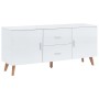 Aparador de MDF blanco 160x40x70 cm de , Aparadores - Ref: Foro24-247305, Precio: 234,76 €, Descuento: %