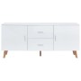 Aparador de MDF blanco 160x40x70 cm de , Aparadores - Ref: Foro24-247305, Precio: 234,76 €, Descuento: %