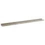Estantes de pared 4 unidades gris hormigón 100x9x3 cm de , Estantes y estanterías - Ref: Foro24-326707, Precio: 41,39 €, Desc...