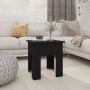 Mesa de centro madera de ingeniería negra 40x40x42 cm de , Mesas de centro - Ref: Foro24-810245, Precio: 27,89 €, Descuento: %