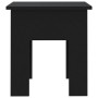 Mesa de centro madera de ingeniería negra 40x40x42 cm de , Mesas de centro - Ref: Foro24-810245, Precio: 27,89 €, Descuento: %