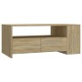 Mesa de centro madera de ingeniería roble Sonoma 102x55x42 cm de , Mesas de centro - Ref: Foro24-810920, Precio: 100,44 €, De...