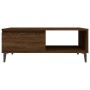 Mesa de centro madera de ingeniería roble marrón 90x60x35 cm de , Mesas de centro - Ref: Foro24-813175, Precio: 65,80 €, Desc...