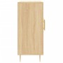 Aparador de madera de ingeniería roble Sonoma 90x34x80 cm de , Aparadores - Ref: Foro24-828095, Precio: 86,44 €, Descuento: %