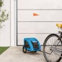 Remolque de bicicleta mascotas hierro tela Oxford azul de , Cochecitos para mascotas - Ref: Foro24-93953, Precio: 98,30 €, De...