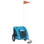 Remolque de bicicleta mascotas hierro tela Oxford azul de , Cochecitos para mascotas - Ref: Foro24-93953, Precio: 98,30 €, De...