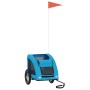 Remolque de bicicleta mascotas hierro tela Oxford azul de , Cochecitos para mascotas - Ref: Foro24-93953, Precio: 98,30 €, De...