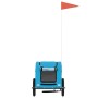 Remolque de bicicleta mascotas hierro tela Oxford azul de , Cochecitos para mascotas - Ref: Foro24-93953, Precio: 98,30 €, De...