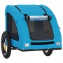 Remolque de bicicleta mascotas hierro tela Oxford azul de , Cochecitos para mascotas - Ref: Foro24-93953, Precio: 98,30 €, De...