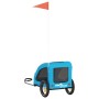 Remolque de bicicleta mascotas hierro tela Oxford azul de , Cochecitos para mascotas - Ref: Foro24-93953, Precio: 98,30 €, De...