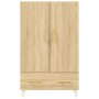 Aparador alto madera de ingeniería roble Sonoma 69,5x31x115 cm de , Aparadores - Ref: Foro24-828223, Precio: 90,76 €, Descuen...