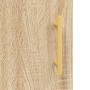 Aparador alto madera de ingeniería roble Sonoma 69,5x31x115 cm de , Aparadores - Ref: Foro24-828223, Precio: 90,76 €, Descuen...