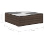 Set muebles de jardín 6 piezas y cojines ratán sintético marrón de , Conjuntos de jardín - Ref: Foro24-41256, Precio: 514,98 ...