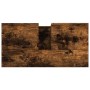 Armario de baño madera contrachapada roble ahumado 65x33x60 cm de , Tocadores de baño - Ref: Foro24-831601, Precio: 80,79 €, ...