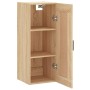 Armario de pared madera ingeniería roble Sonoma 34,5x34x90 cm de , Aparadores - Ref: Foro24-830503, Precio: 49,86 €, Descuent...