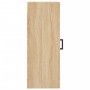 Armario de pared madera ingeniería roble Sonoma 34,5x34x90 cm de , Aparadores - Ref: Foro24-830503, Precio: 49,86 €, Descuent...