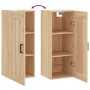 Armario de pared madera ingeniería roble Sonoma 34,5x34x90 cm de , Aparadores - Ref: Foro24-830503, Precio: 49,86 €, Descuent...