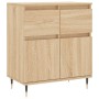Aparador de madera contrachapada roble Sonoma 60x35x70 cm de , Aparadores - Ref: Foro24-831111, Precio: 84,29 €, Descuento: %