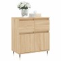 Aparador de madera contrachapada roble Sonoma 60x35x70 cm de , Aparadores - Ref: Foro24-831111, Precio: 84,29 €, Descuento: %