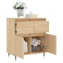 Aparador de madera contrachapada roble Sonoma 60x35x70 cm de , Aparadores - Ref: Foro24-831111, Precio: 84,29 €, Descuento: %