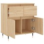 Aparador de madera contrachapada roble Sonoma 60x35x70 cm de , Aparadores - Ref: Foro24-831111, Precio: 84,29 €, Descuento: %