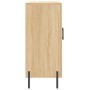 Aparador de madera de ingeniería roble Sonoma 90x34x80 cm de , Aparadores - Ref: Foro24-828119, Precio: 94,17 €, Descuento: %