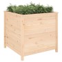 Jardinera madera maciza de pino 82,5x82,5x78 cm de , Maceteros y jardineras - Ref: Foro24-825303, Precio: 125,97 €, Descuento: %