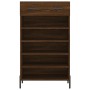 Zapatero madera de ingeniería roble marrón 60x35x105 cm de , Armarios y almacenamiento - Ref: Foro24-829627, Precio: 60,57 €,...