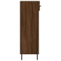 Zapatero madera de ingeniería roble marrón 60x35x105 cm de , Armarios y almacenamiento - Ref: Foro24-829627, Precio: 60,57 €,...