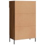 Zapatero madera de ingeniería roble marrón 60x35x105 cm de , Armarios y almacenamiento - Ref: Foro24-829627, Precio: 60,57 €,...