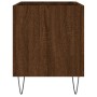 Mueble discos madera contrachapada roble marrón 74,5x38x48 cm de , Almacenamiento para CD y DVD - Ref: Foro24-831731, Precio:...