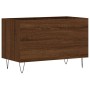Mueble discos madera contrachapada roble marrón 74,5x38x48 cm de , Almacenamiento para CD y DVD - Ref: Foro24-831731, Precio:...