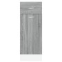 Armario bajo de cocina “Lyon” madera de ingeniería gris de , Armarios de cocina - Ref: Foro24-815568, Precio: 74,03 €, Descue...