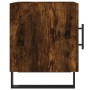 Mesita de noche madera de ingeniería roble ahumado 40x40x50 cm de , Mesitas de noche - Ref: Foro24-827622, Precio: 37,20 €, D...